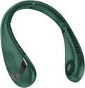 Nekventilator Deluxe Groen– Draadloos & Oplaadbaar – 5000mAh Batterij – LED Display – 5 Standen